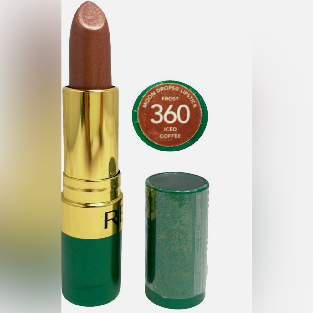Revlon ICED COFFEE RARE Moondrops Green Tube Frost  NEW 360